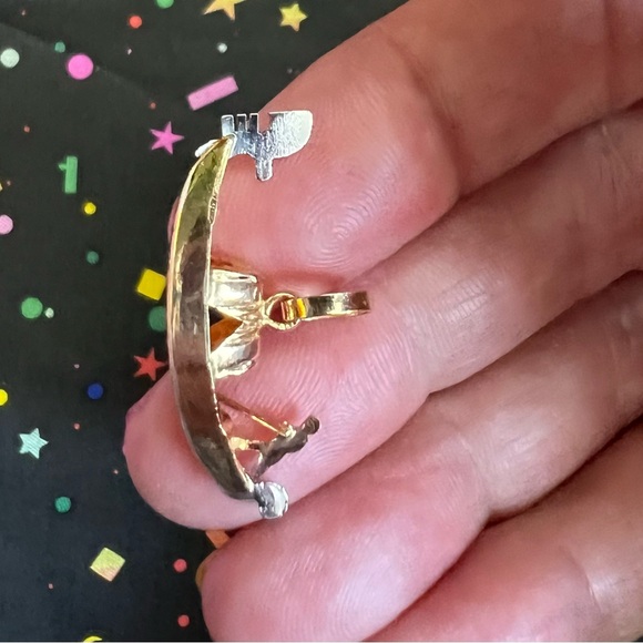18k Venetian Gondola Charm - Picture 5 of 7